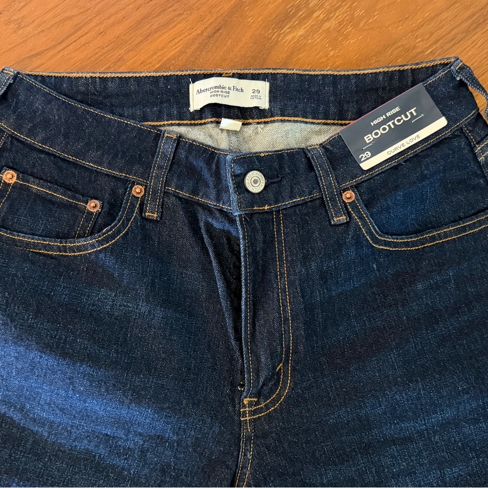 Abercrombie & Fitch Women’s  Indigo Bootcut Jeans